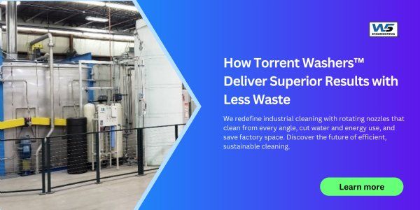 How Torrent Washers™ Deliver Superior Results with Less Waste