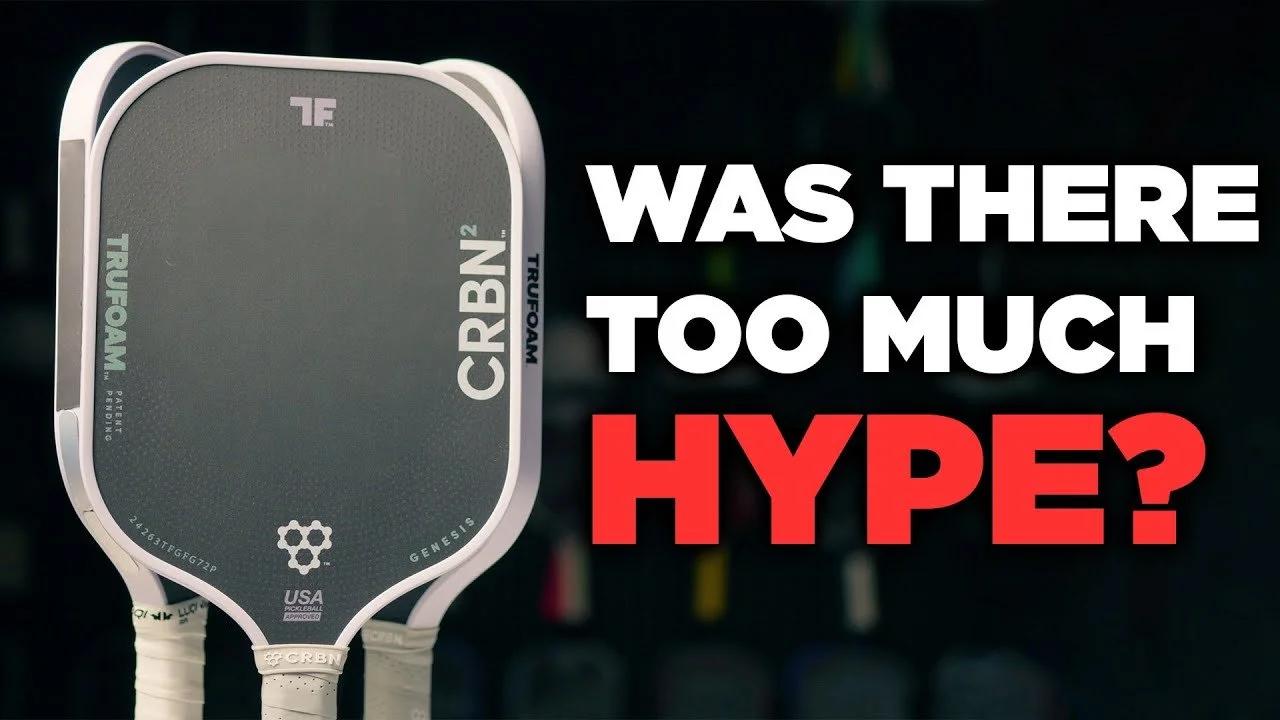 CRBN TruFoam Genesis Review | Pickleball Studio