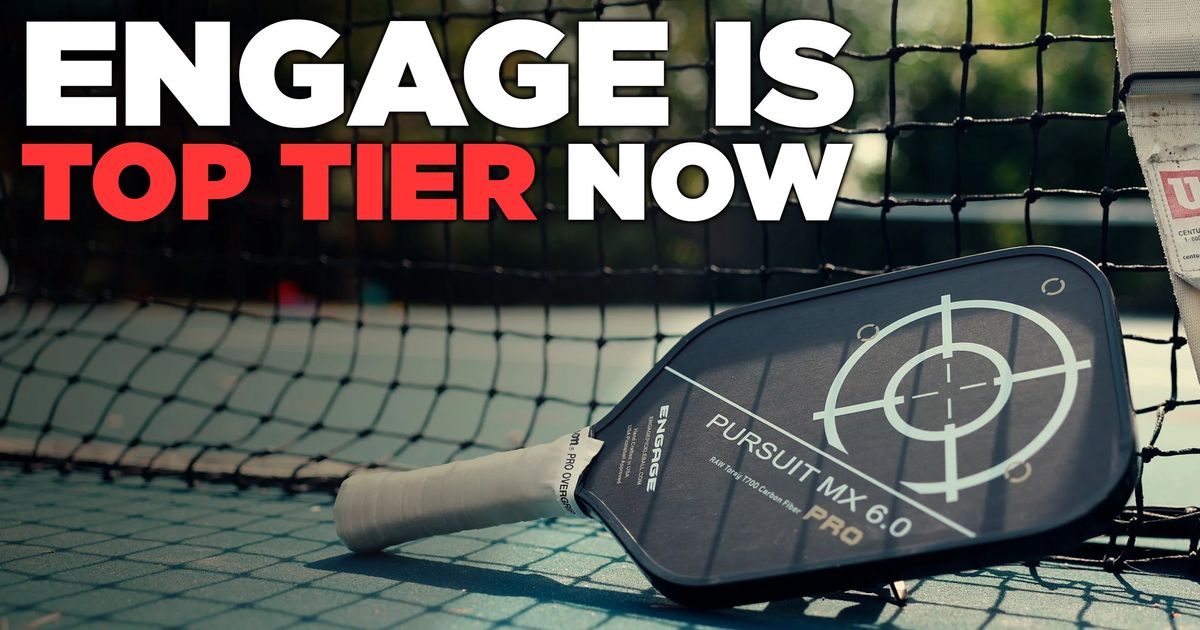 Engage Pursuit Pro MX pickleball paddle