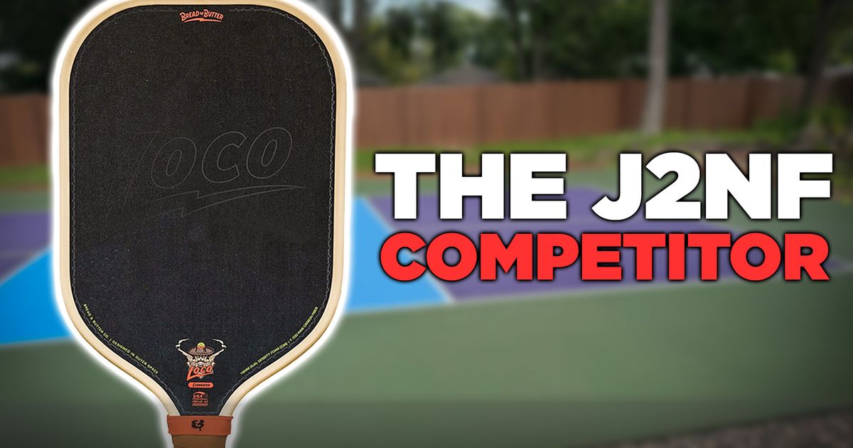 Bread & Butter Loco Widebody pickleball paddle