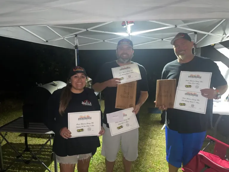 South Texas Stampede team at Steak Attack at Johnny Mac