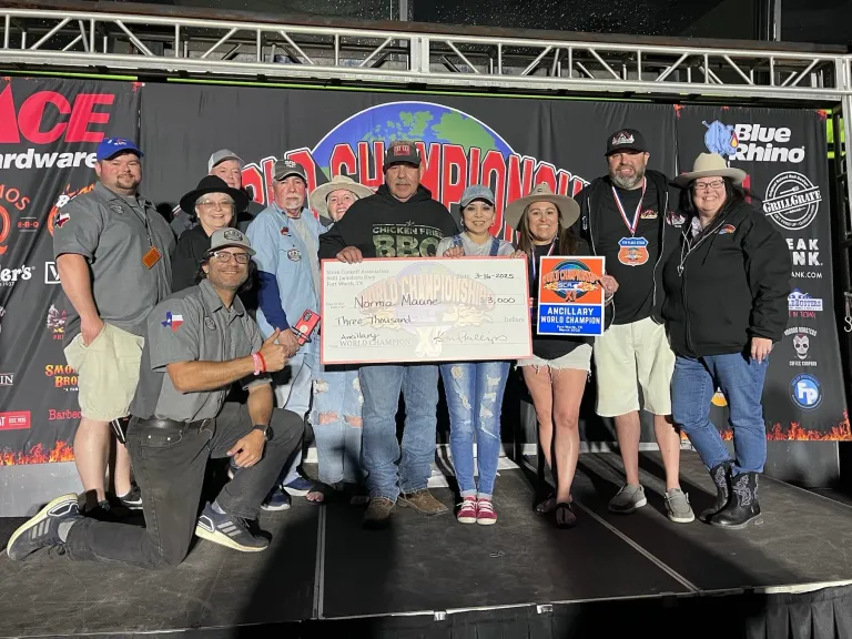 South Texas Stampede team on stage at World Championship