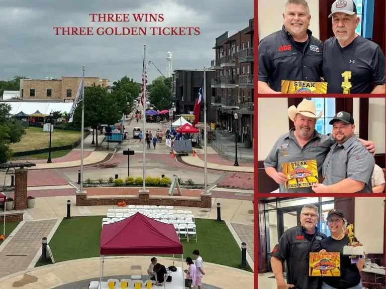 Roanoke Texas Three Wins Three Golden Tickets