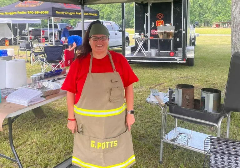Carrie’s Cookoff Setup
