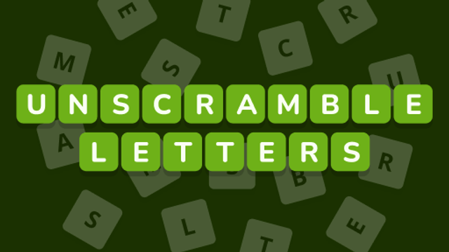 Unscramble the Words of Giving