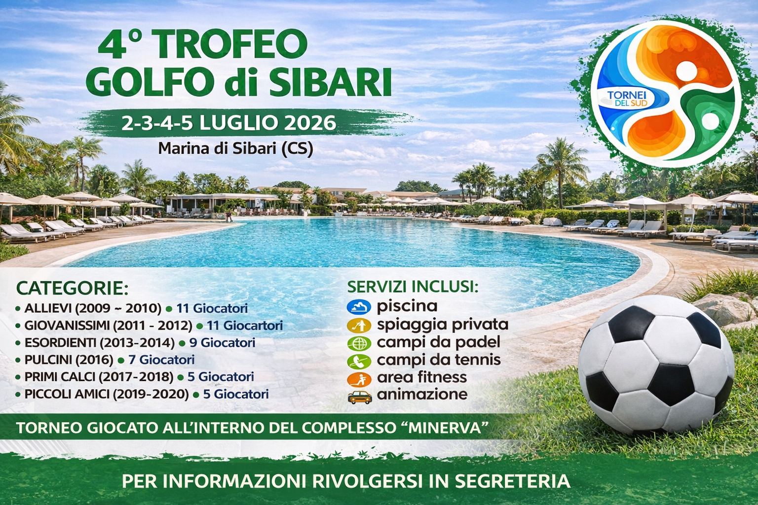 Torneo 4°TROFEO GOLFO di SIBARI - Tornei del Sud