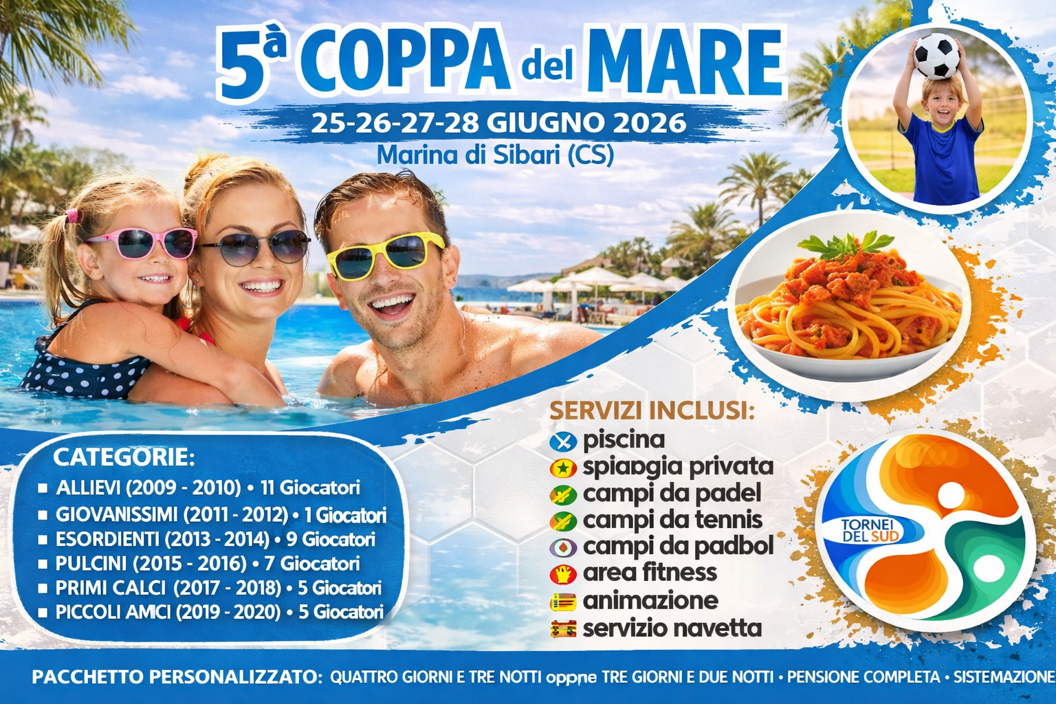 Torneo 5ª COPPA DEL MARE - Tornei del Sud