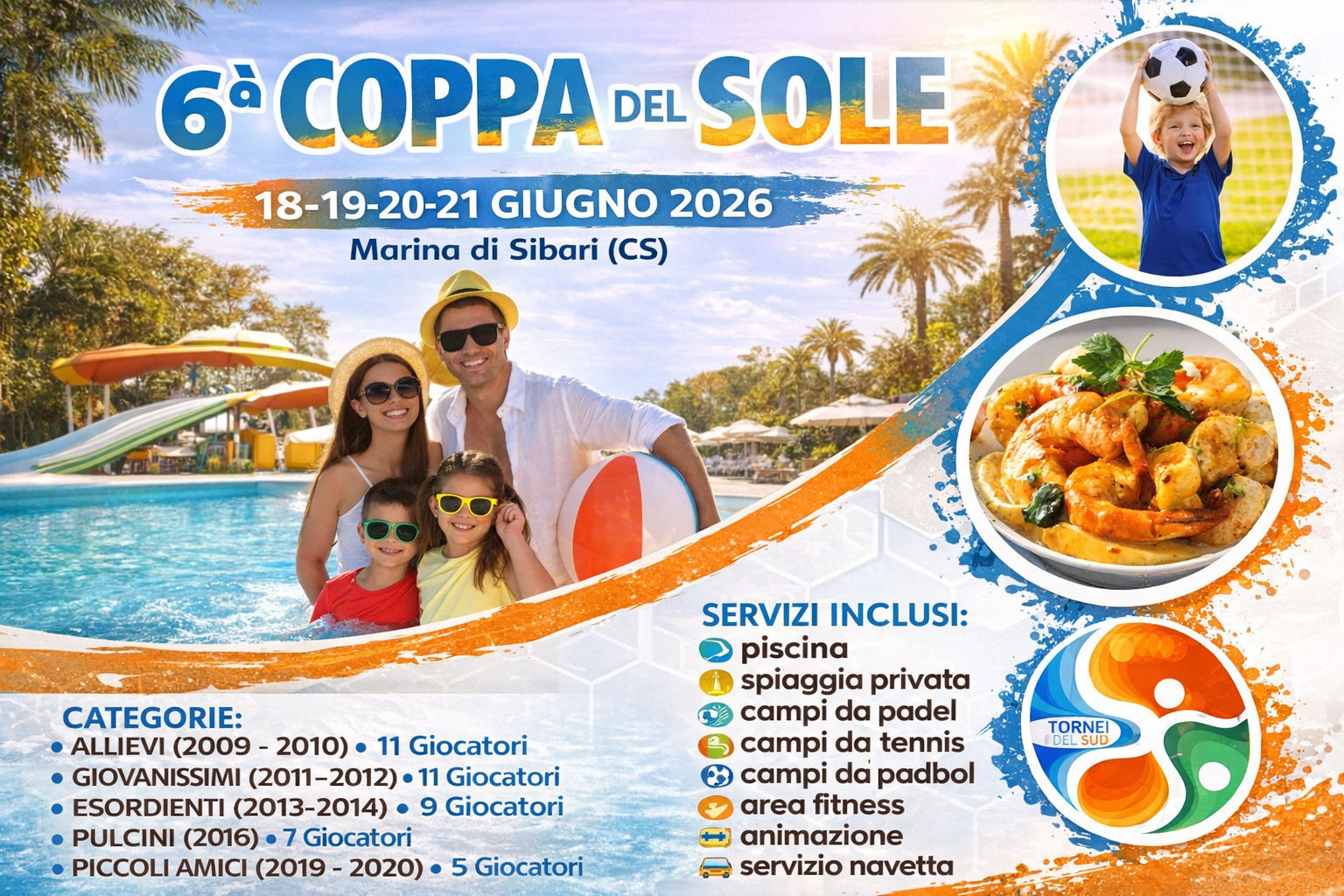 Torneo 6ª COPPA del SOLE - Tornei del Sud