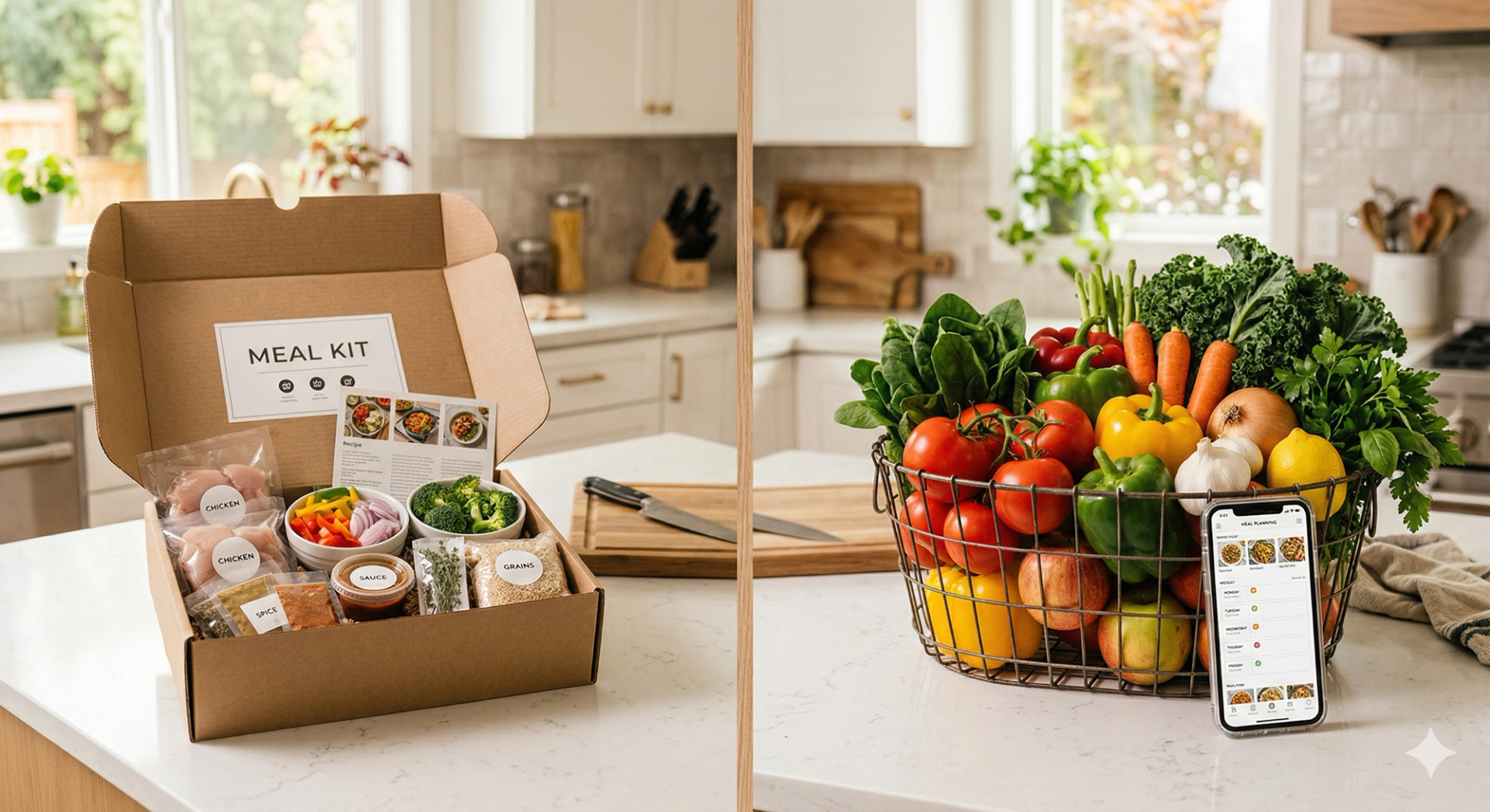 Meal kit alternative