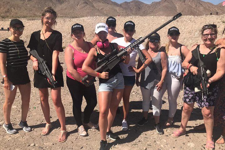 Desert Machine Gun Experience with 4 Guns and Lunch Vegas — photo 3