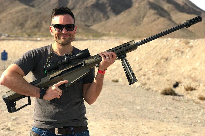 Desert Machine Gun Experience with 4 Guns and Lunch Vegas — photo 4