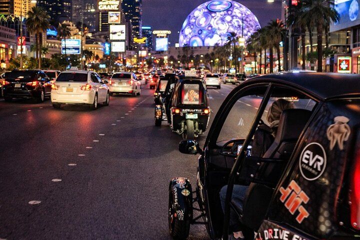 Vegas Sphere Electric Car Tour: Strip & Downtown Drive — photo 1