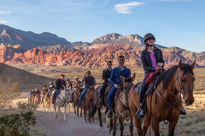 Red Rock Canyon Horseback Ride with BBQ Dinner Vegas — photo 1