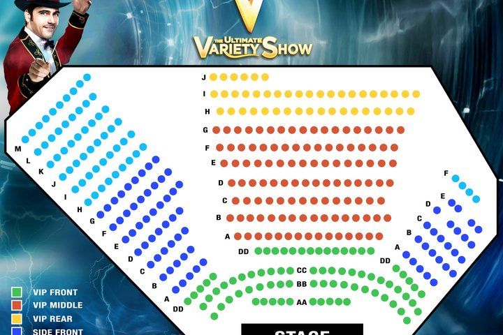 V Ultimate Variety Show Planet Hollywood 7 Acts Vegas — photo 2