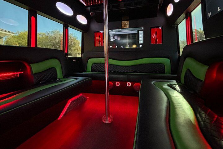 Private Vegas Party Bus: 20-Person Luxury Rental — photo 1