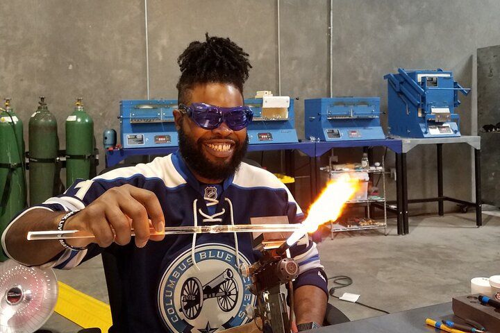 Vegas Glass Art Workshop: Torch Glassblowing Experience — photo 4