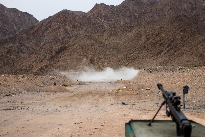 3-Hour Desert Machine Gun Shooting with Strip Pickup — photo 4