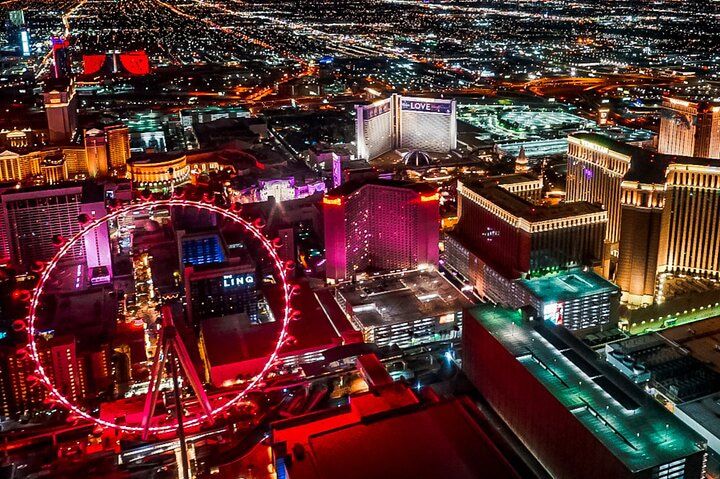 Vegas Strip Night Helicopter Flight with Downtown Views — photo 3