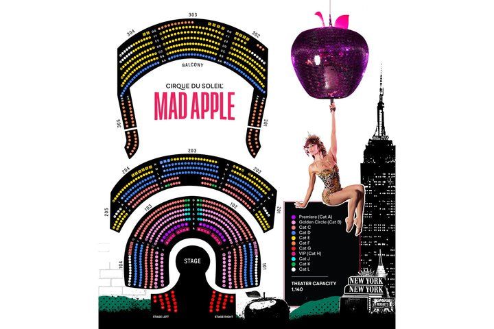 Mad Apple NYC Nightlife Cirque Show New York New York — photo 3