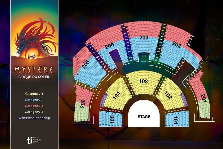 Mystère Cirque du Soleil Original Las Vegas Show Theater — photo 3