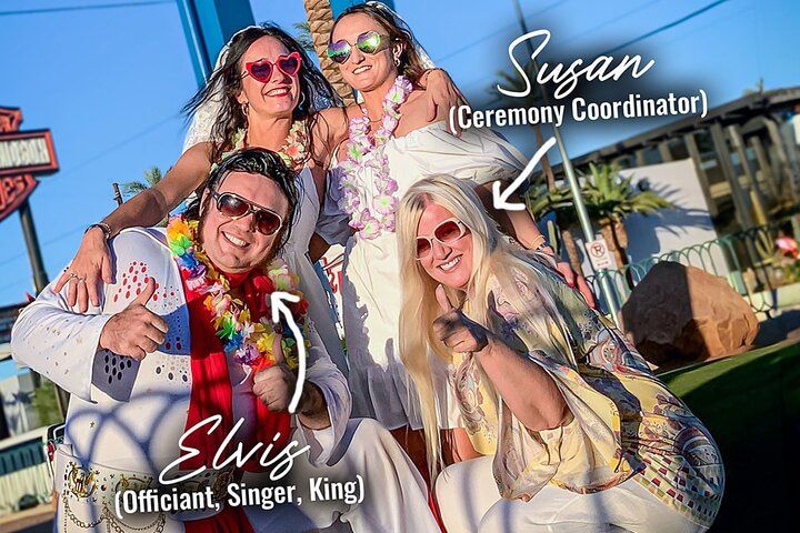 Vegas Elvis Wedding: Sign Photos & Immersive Chapel — photo 4