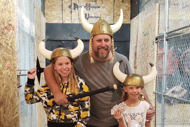Vegas Axe Throwing: Fremont Street Weapon Experience — photo 3