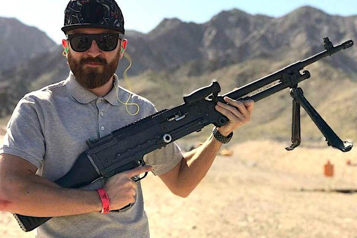Desert Machine Gun Shooting with 50 Cal Barrett Vegas — photo 2