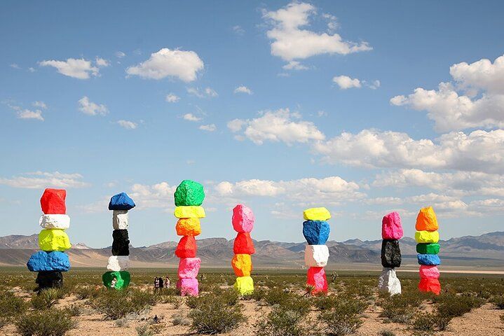 Seven Magic Mountains Las Vegas Sign Desert Tour — photo 4