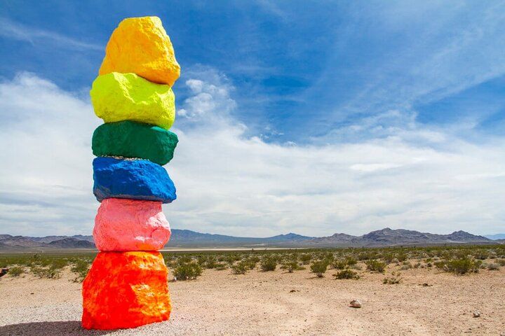Seven Magic Mountains Las Vegas Sign Desert Art Tour — photo 2