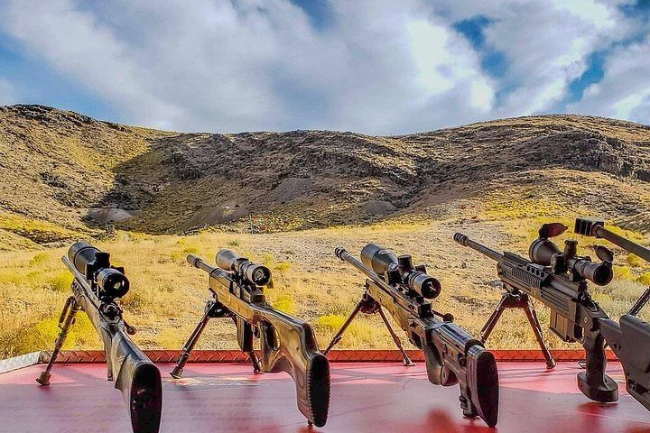 4.5-Hour UTV Desert and Machine Gun Combo Adventure Vegas — photo 4
