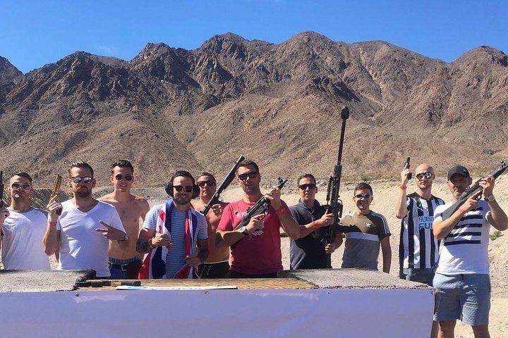 Desert Machine Gun Experience with 4 Guns and Lunch Vegas — photo 2