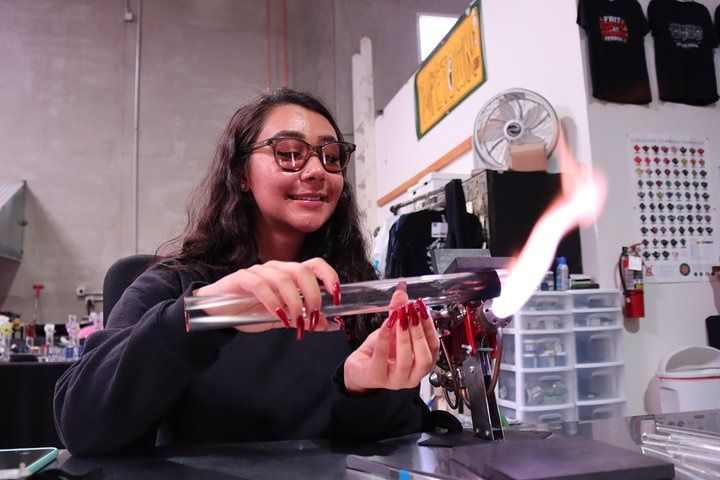 Vegas Glass Art Workshop: Torch Glassblowing Experience — photo 2