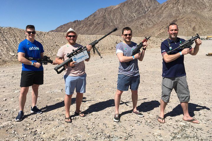 Desert Machine Gun Shooting with 50 Cal Barrett Vegas — photo 4
