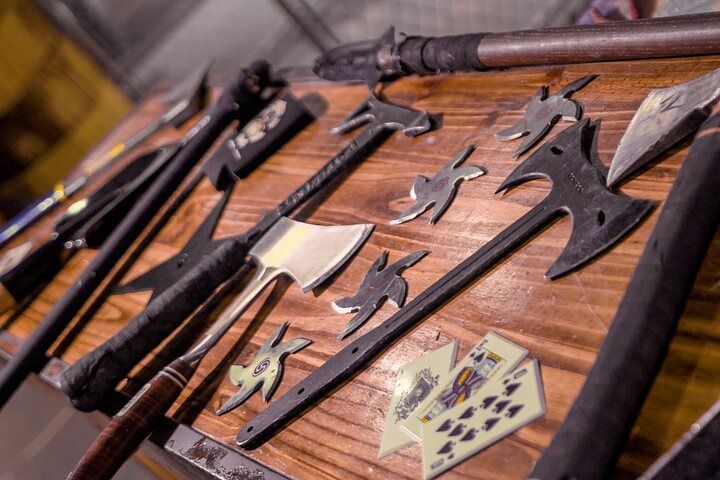 Vegas Axe Throwing: Fremont Street Weapon Experience — photo 4