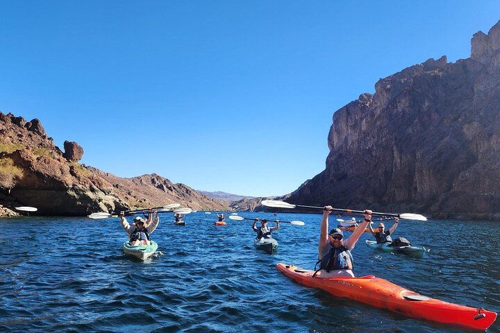 3.5-Hour Willow Beach Emerald Cave Self-Guided Kayak — photo 2