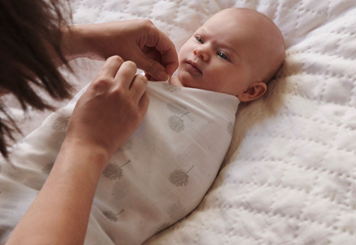 How to Swaddle Your Baby in 5 Easy Steps Purebaby Purebaby