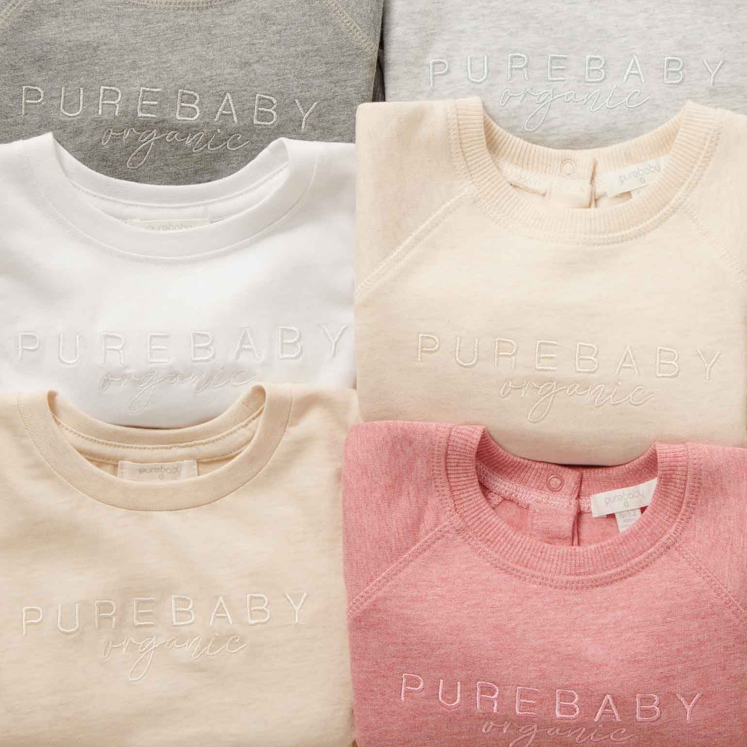Purebaby jumpers folded up