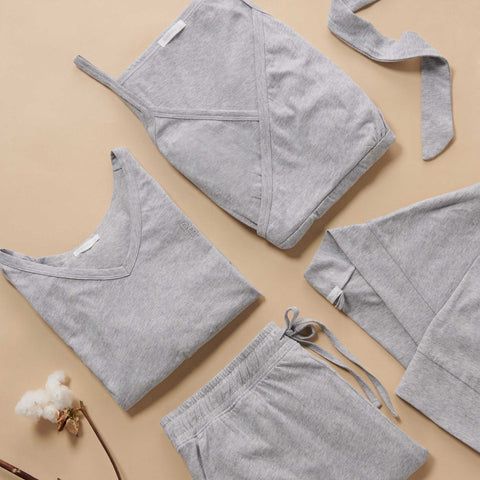 Grey Purebaby sleepwear for mums