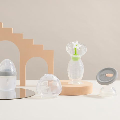 Range of breastfeeding pumps and bottles