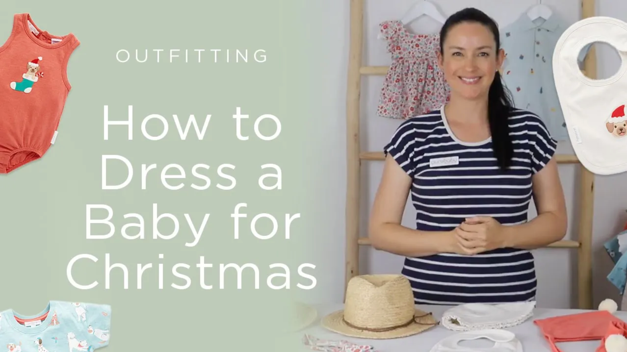 How to Dress a baby for Christmas