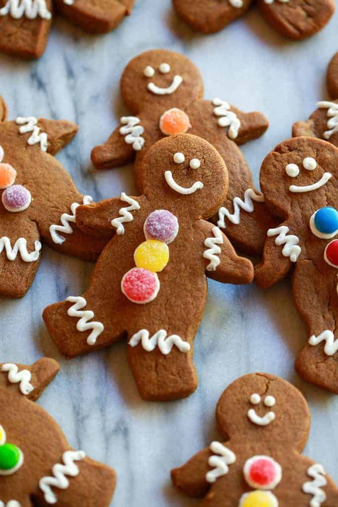 Christmas Gingerbread decorated