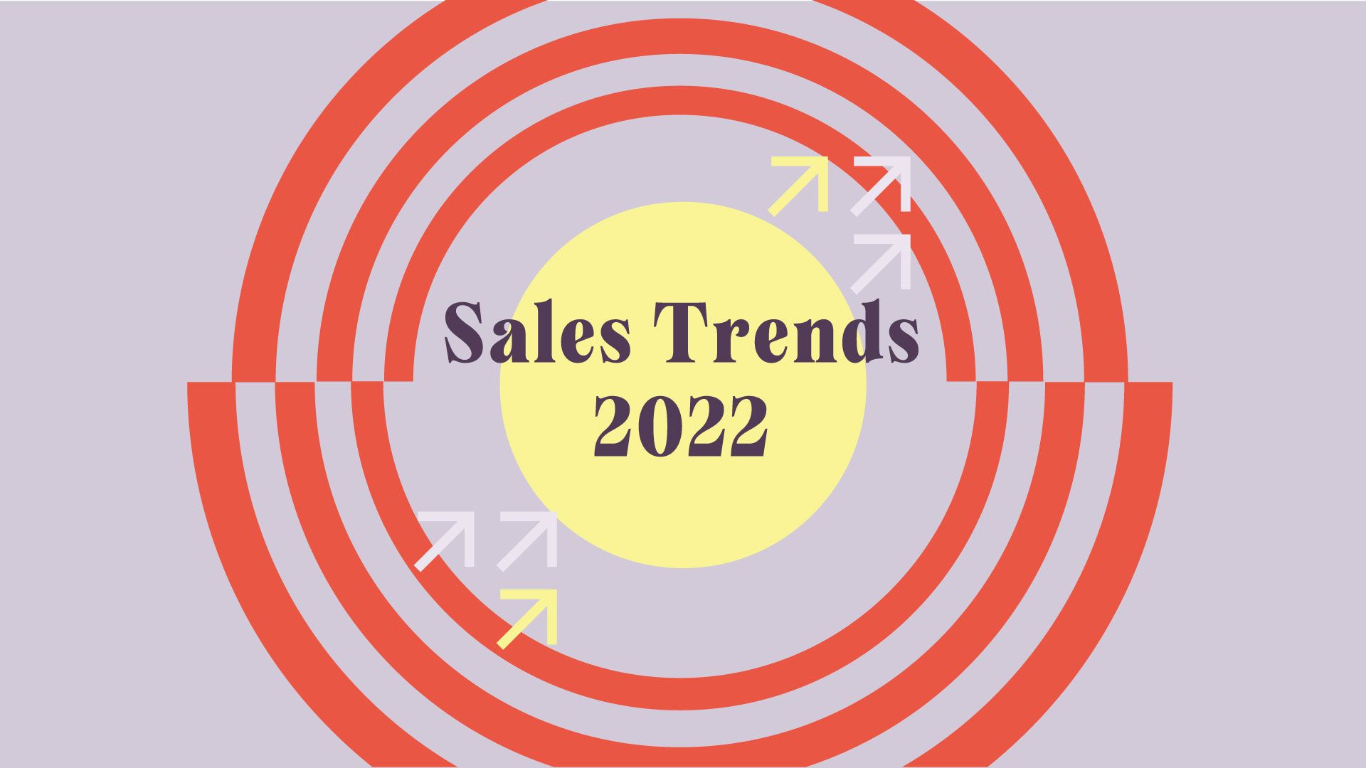 sales trends multi color dots