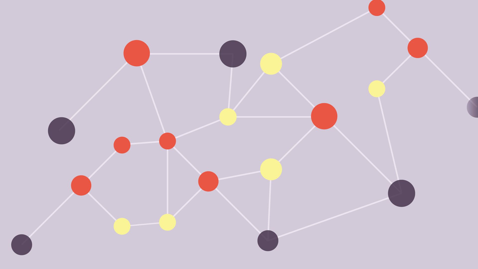 colorful dots representing non-sequential selling