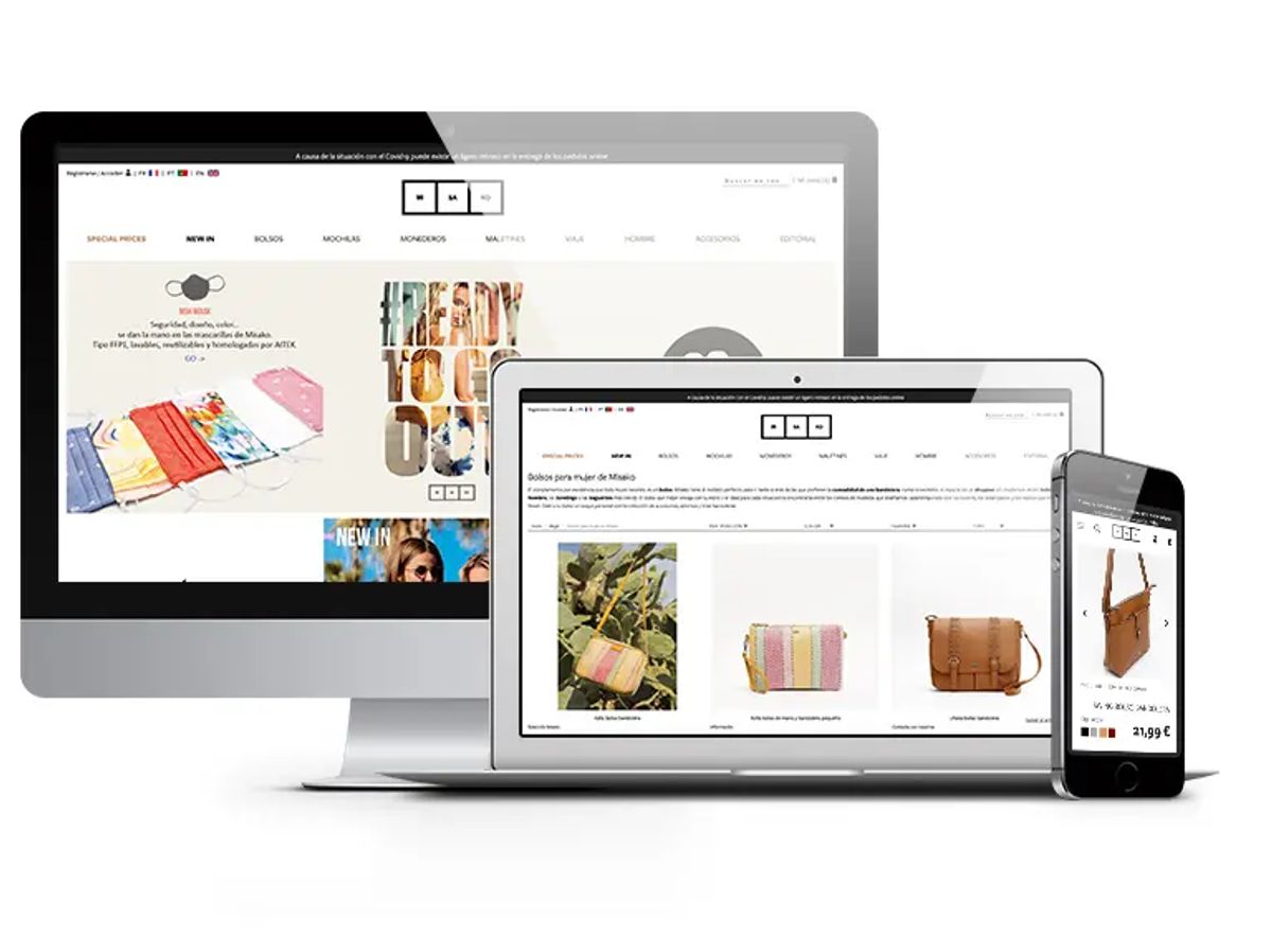 Misako: Moda · bolsos, bisutería y accesorios de viaje