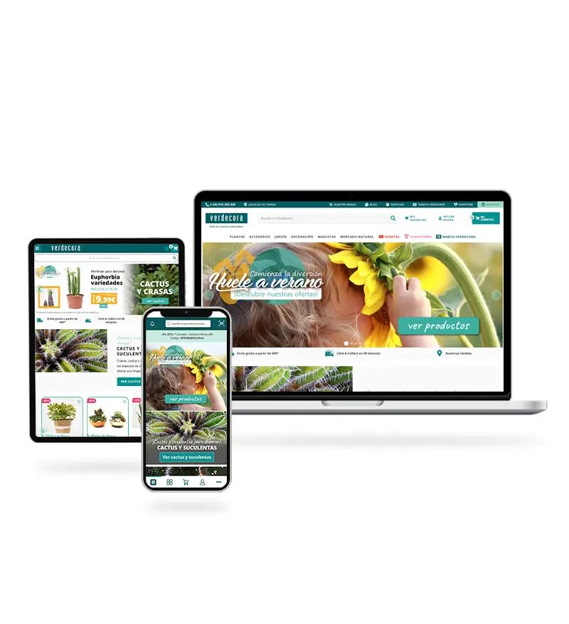 Verdecora: Jardinería, decoración y mascotas