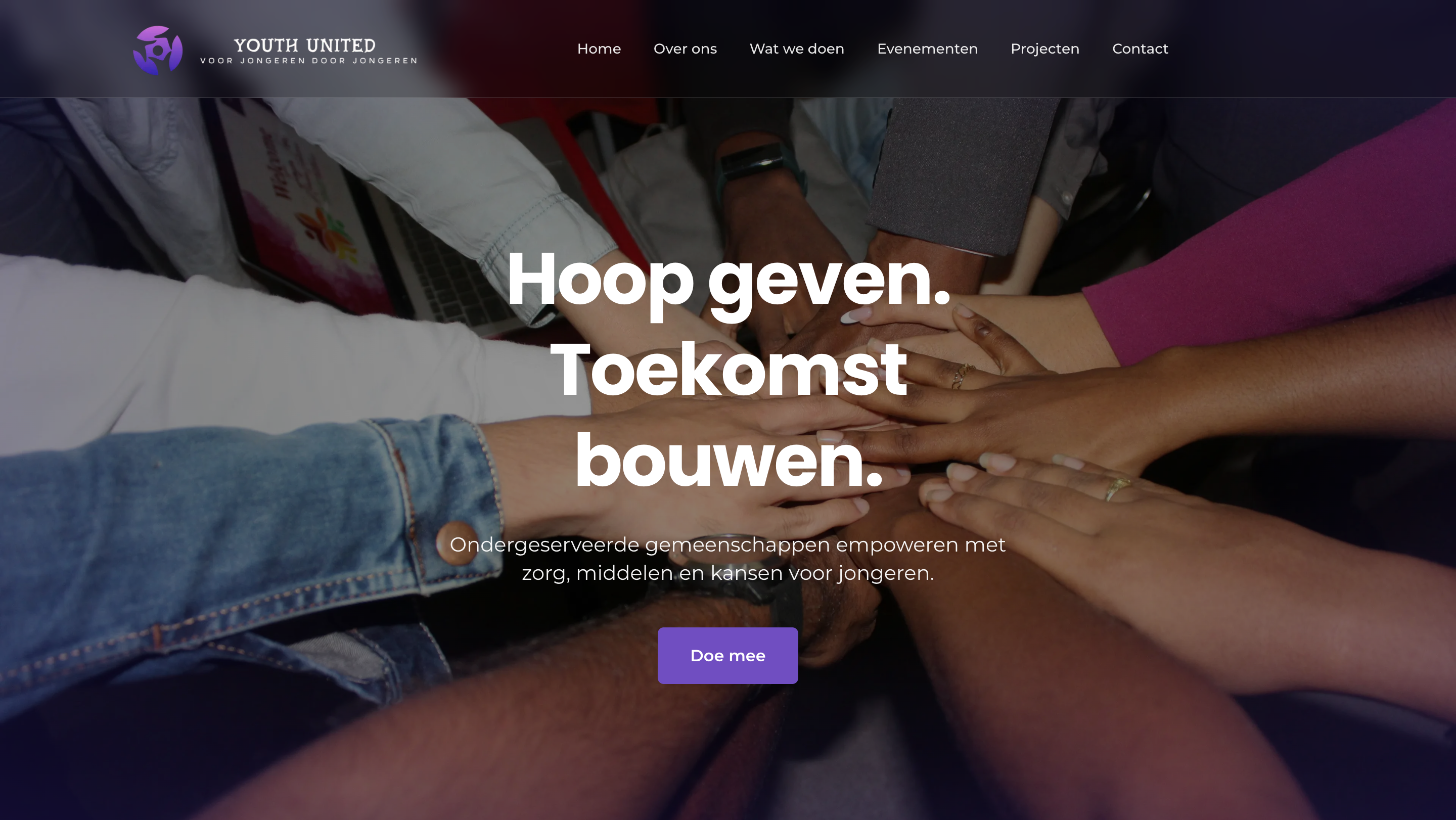 Youth United — Digitaal Platform voor Jongeren