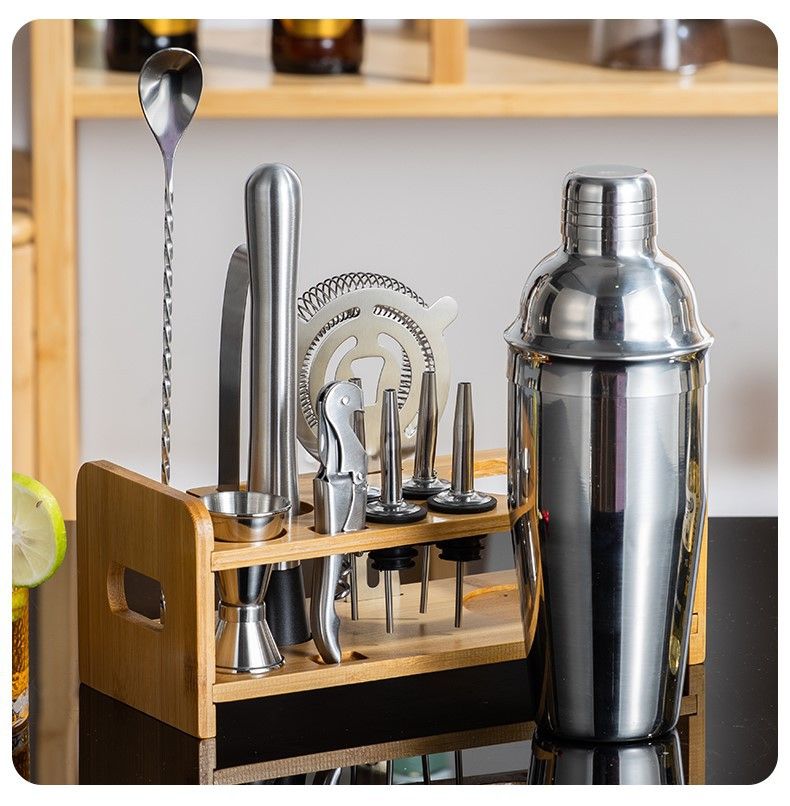 24-piece Bartender Kit with Stand