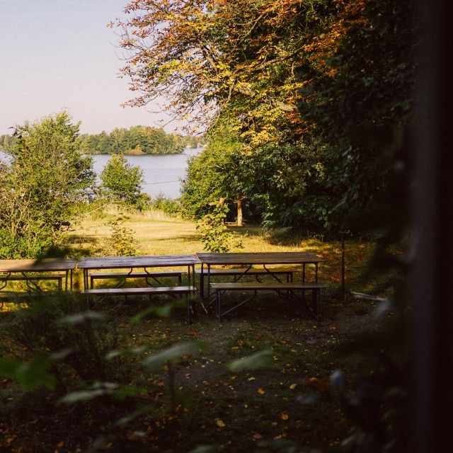 Der Teupitzer See vom Gelände aus