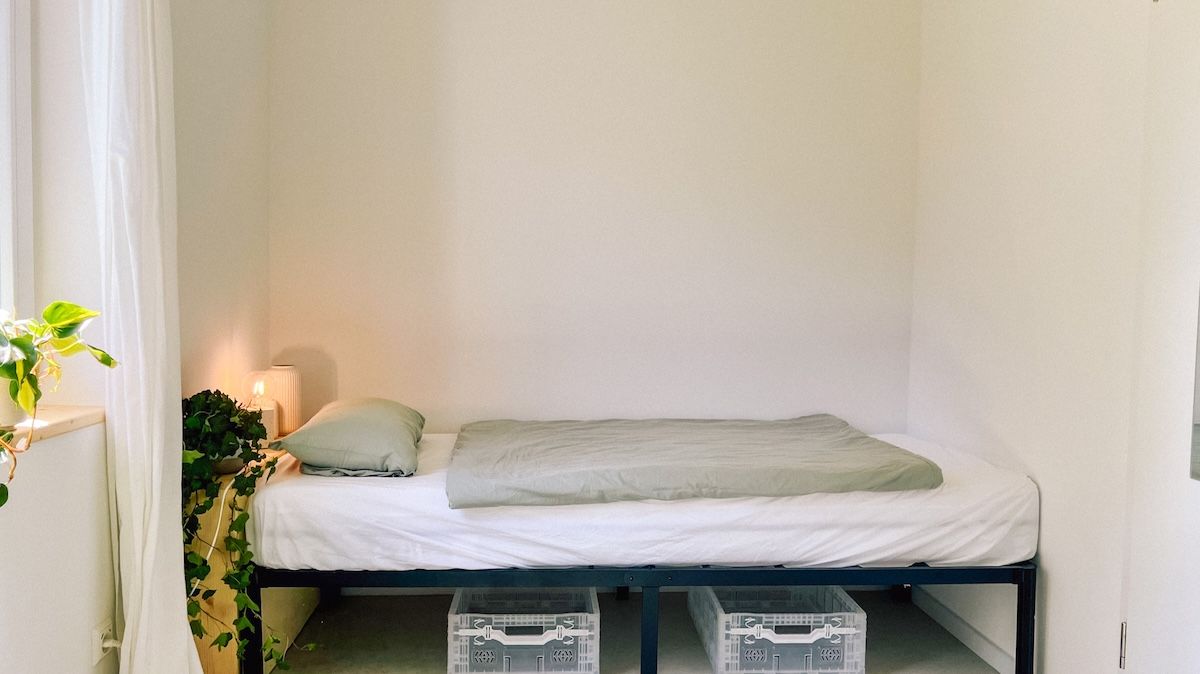 Schlafzimmer im Bungalow