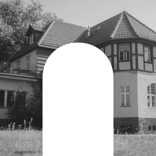 Die Villa als Buchstabe N
